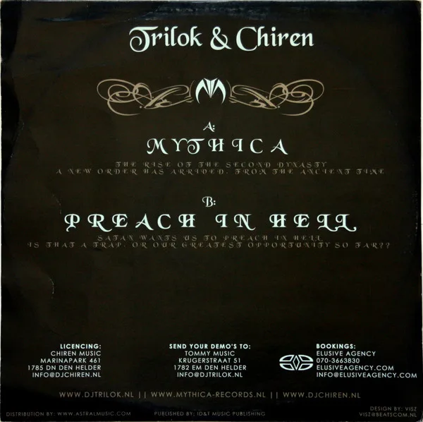 Album cover for Rise Of A New Order by Trilok & Chiren