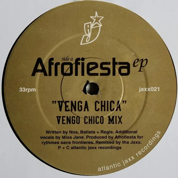 Album cover for Afrofiesta EP by Afrofiesta