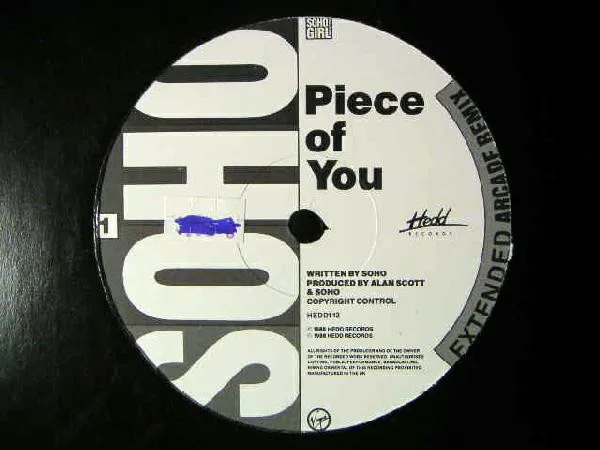 Album cover for Piece Of You by Soho (2)