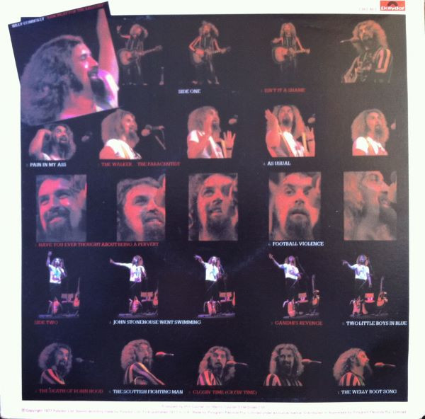 Billy Connolly - Raw Meat For The Balcony - 1981 - Comedy - Polydor - Vinyl 1x LP, Album, Stereo