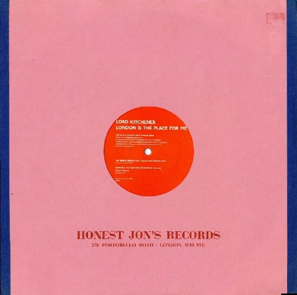 Album cover for London Is The Place For Me by Lord Kitchener