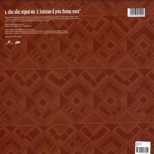 Album cover for Allez Allez by Allez Allez