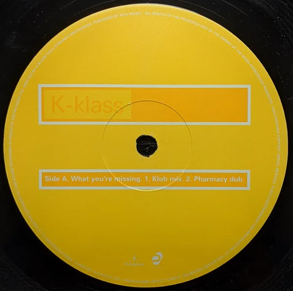 Album cover for What You're Missing by K-Klass