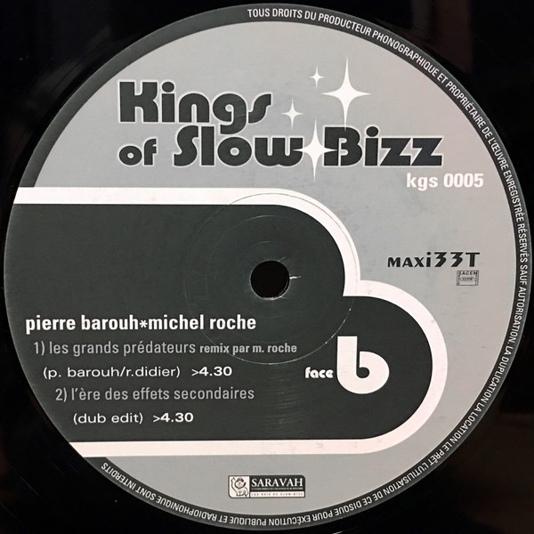 Pierre Barouh & Michel Roche - L'Ère Des Effets Secondaires, Electronic, Latin, Pop, Chanson, Downtempo, Experimental, Samba,