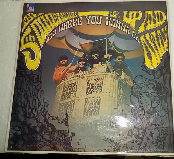 Fifth Dimension, The - Up, Up And Away (Go Where You Wanna Go), Funk / Soul, Rock, Jazz-Rock, Soul, 1967 - Liberty, Australia