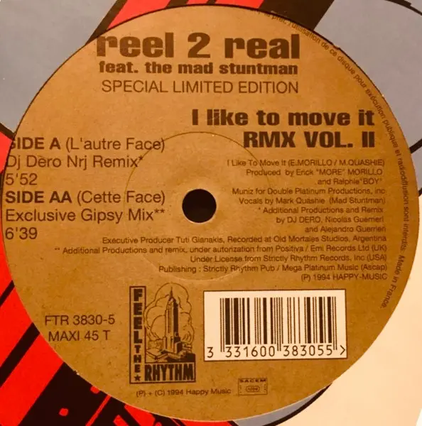 I Like To Move It RMX Vol. II