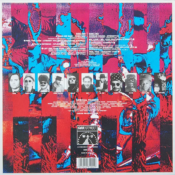 Eternity (2) - Project One, Electronic, Acid House, 1989 - Gee Street, UK, Vinyl 1x LP, Album