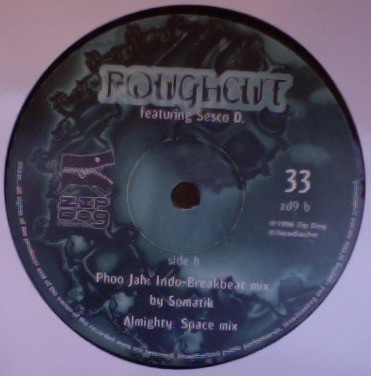 Roughcut - EP, Electronic, Breakbeat, Drum n Bass, 1997 - Zip Dog Records, UK, Vinyl 1x 12"