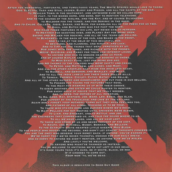 White Stripes, The - Icky Thump, Rock, Blues Rock, Garage Rock, Indie Rock, 2007 - Third Man Records, XL Recordings, UK, Viny