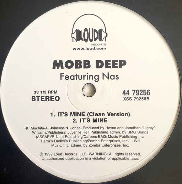 Mobb Deep - Quiet Storm (Remix) / It's Mine, Hip Hop, 1999 - Loud Records, US, Vinyl 1x 12", Single