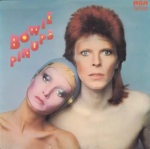 David Bowie - Pinups, Rock, Classic Rock, Glam, 1973 - RCA Victor, Australia, Vinyl 1x LP, Album, Stereo Orange Labels With "