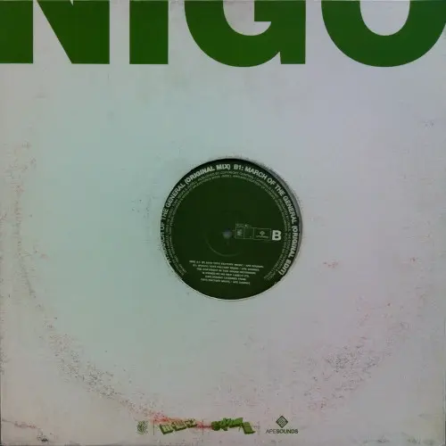 Nigo - March Of The General, Electronic, Hip Hop, Breaks, Hip Hop, 2000 - Mo Wax, UK, Vinyl 1x 12", 33 ⅓ RPM, Promo