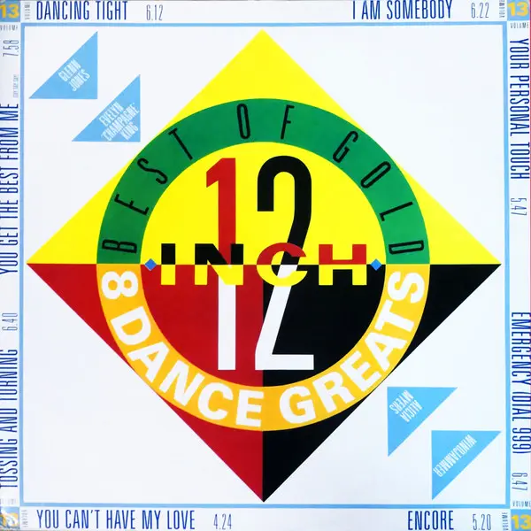 Various - Best Of 12 Inch Gold (Volume 13), Electronic, Funk / Soul, Disco, Hi NRG, 1990 - Old Gold (2), UK, Vinyl 1x LP, Com