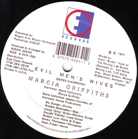 Don't Dis Me / Evil Men's Wives