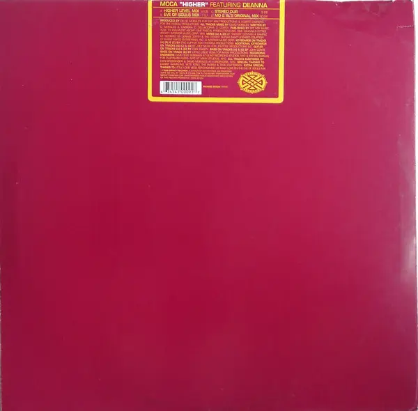 Album cover for Higher by David Morales & Albert Cabrera Presents Moca Featuring Deanna