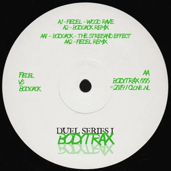 Album cover for Fiedel Vs Bodyjack - Duel Series 1 by Fiedel, Bodyjack