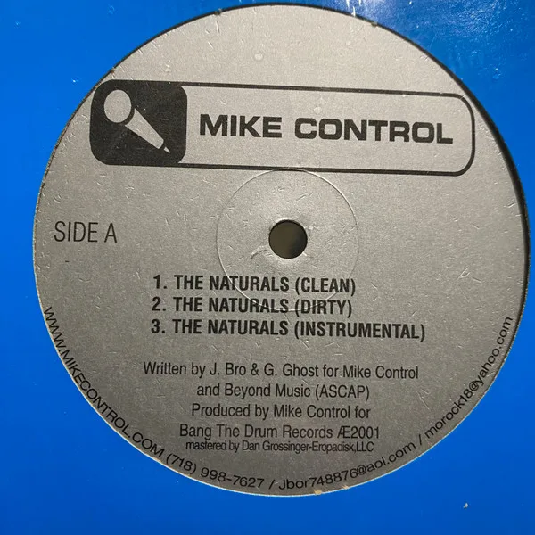 Album cover for The Naturals / Brooklyn Ill Spitters by Mike Control