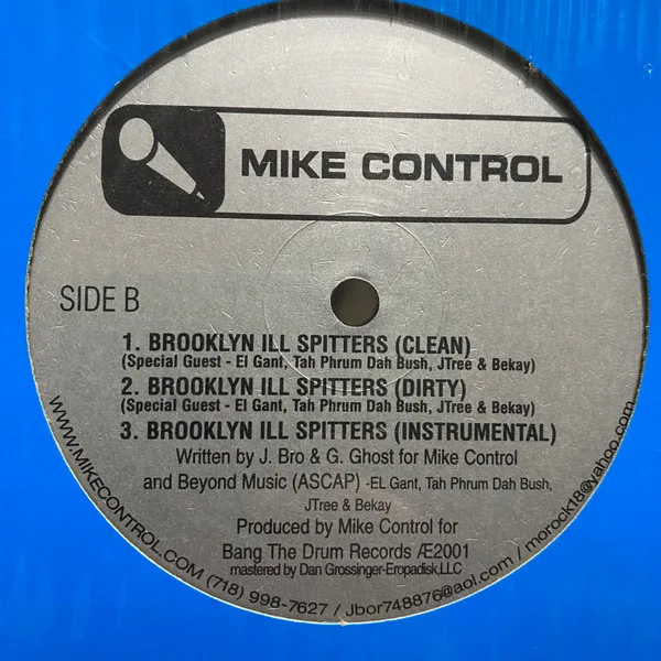 Album cover for The Naturals / Brooklyn Ill Spitters by Mike Control