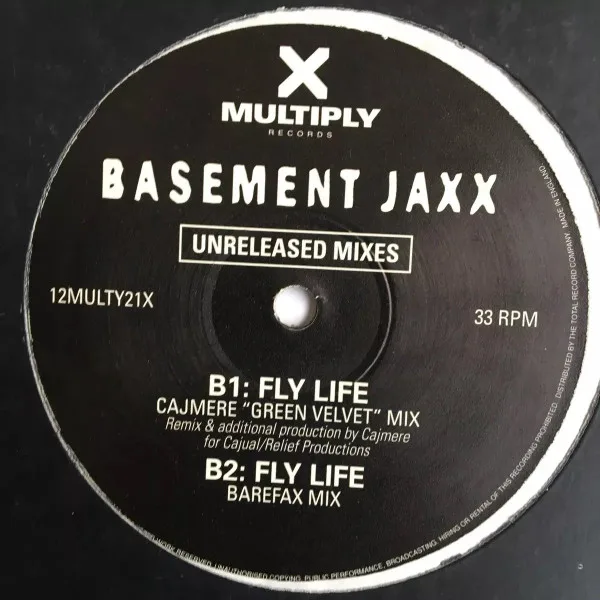 Album cover for Fly Life (Unreleased Mixes) by Basement Jaxx