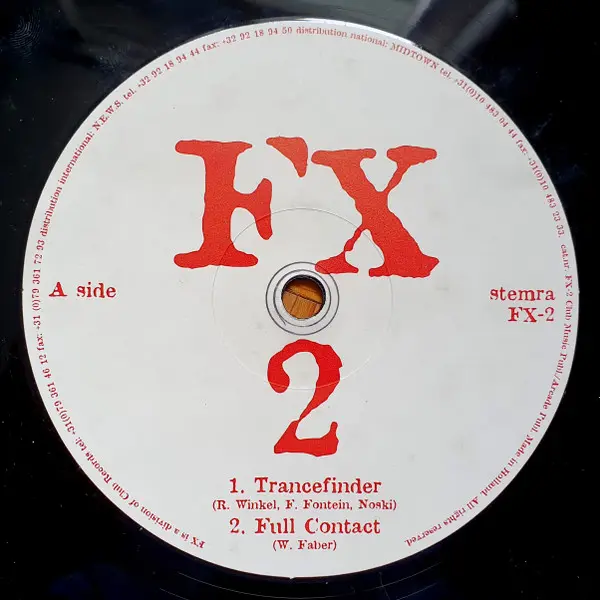 Various - FX 2, Electronic, Hard Trance, Trance, 1996 - FX, Netherlands, Vinyl 1x 12"