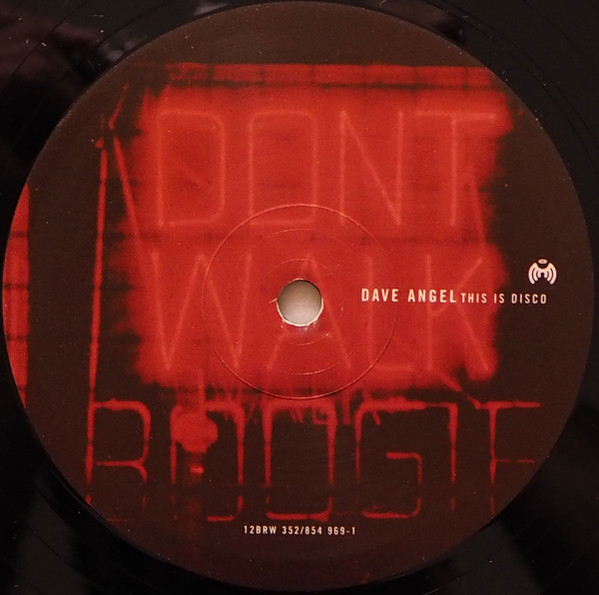 Dave Angel - This Is Disco, Electronic, House, Techno, 1997 - 4th & Broadway, UK, Vinyl 1x 12", 33 ⅓ RPM, Single