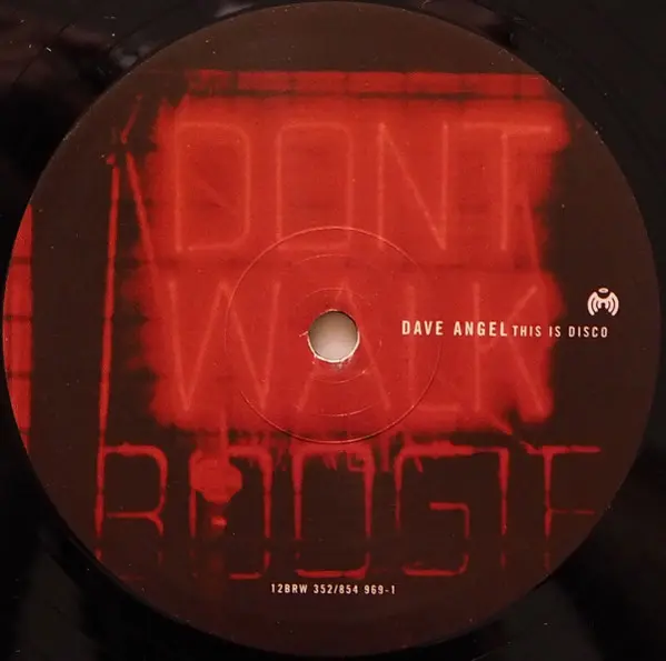 Dave Angel - This Is Disco, Electronic, House, Techno, 1997 - 4th & Broadway, UK, Vinyl 1x 12", 33 ⅓ RPM, Single