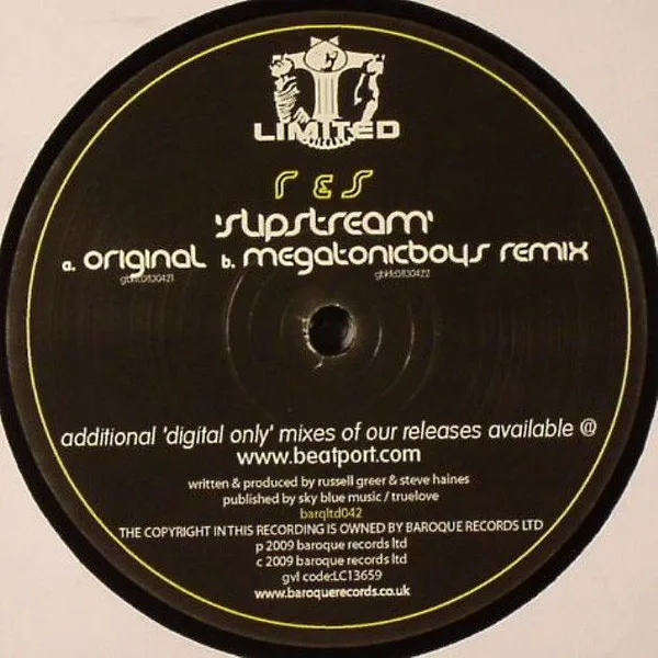 Album cover for Slipstream by R & S (2)