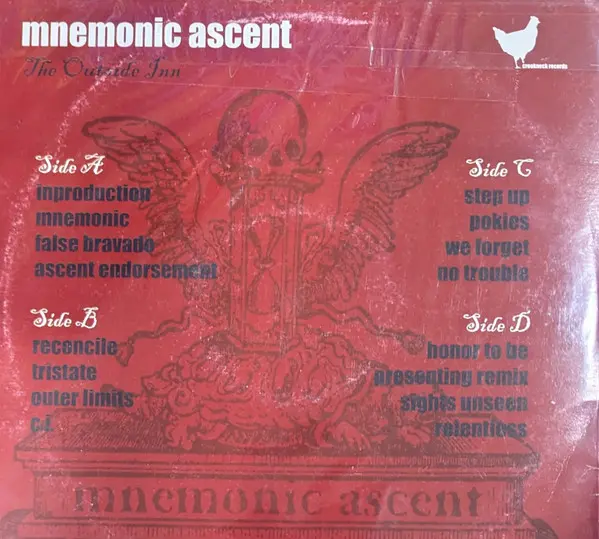 Mnemonic Ascent - The Outside Inn, Hip Hop, 2001 - Crookneck Records, Australia, Vinyl 2x LP, Album Gatefold Sleeve