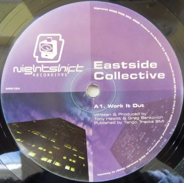 Eastside Collective / Afterdark Inc. - Come On / Work It Out, Electronic, Tech House, 2003 - Nightshift Recordings, US, Vinyl