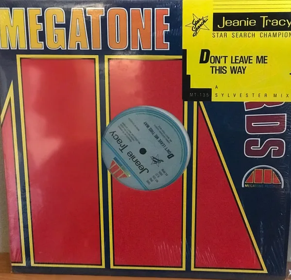 Album cover for Don't Leave Me This Way by Jeanie Tracy