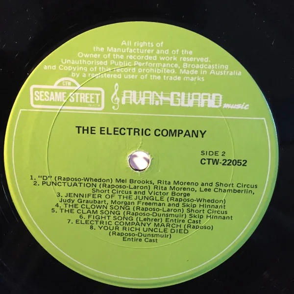 Album cover for The Electric Company by Electric Company (2), The