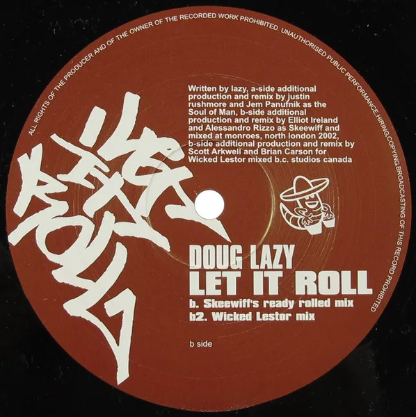 Album cover for Let It Roll 2K by Doug Lazy