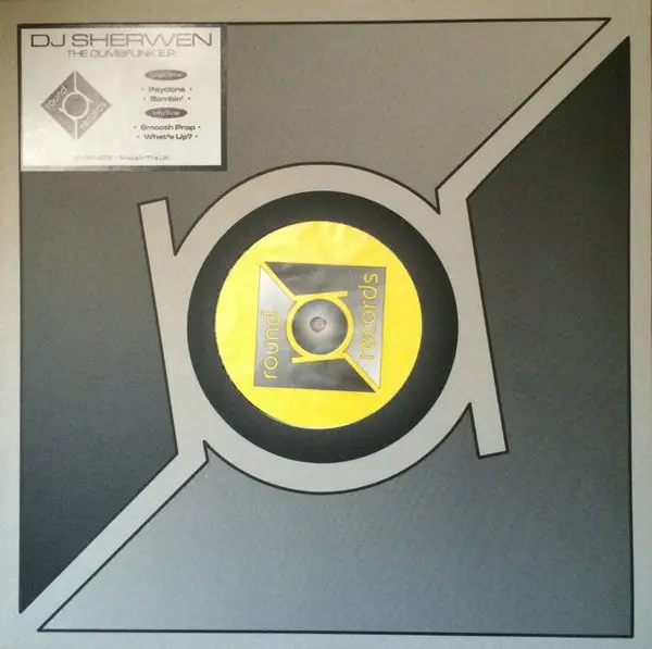 DJ Sherwen - The Dumbfunk E.P., Electronic, Electro, Techno, 1997 - Round Records, UK, Vinyl 1x 12", 33 ⅓ RPM, EP