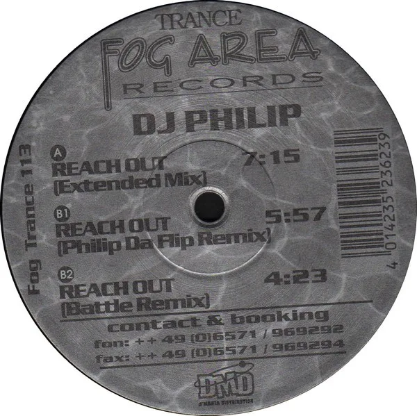 Album cover for Reach Out by DJ Philip