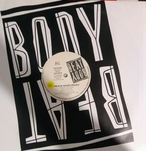 Blue August Project, The - Oxygen, Electronic, Hi NRG, Synth-pop, 1987 - Body Beat, Australia, Vinyl 1x 12", 45 RPM