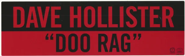 Album cover for Doo Rag by Dave Hollister