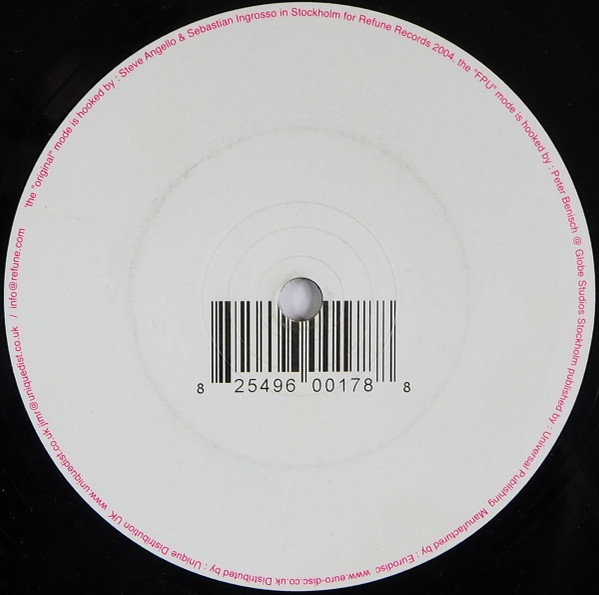 Steve Angello & Sebastian Ingrosso - Yo Yo Kidz, Electronic, House, Progressive House, 2004 - Refune Records, Sweden, Vinyl 1