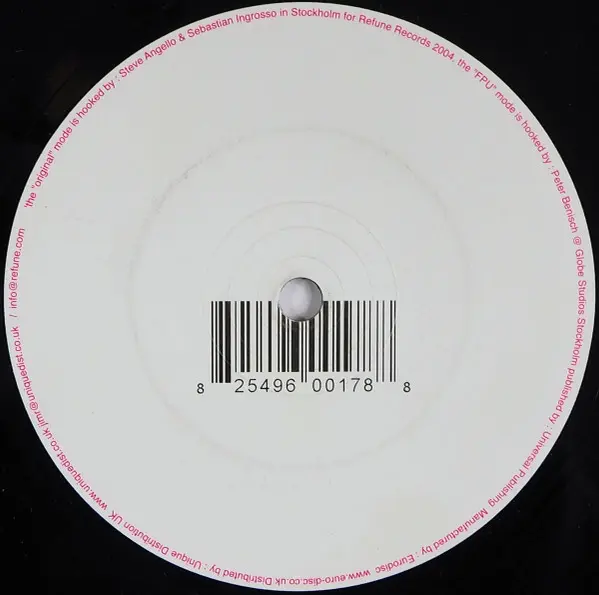 Steve Angello & Sebastian Ingrosso - Yo Yo Kidz, Electronic, House, Progressive House, 2004 - Refune Records, Sweden, Vinyl 1