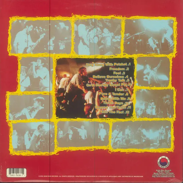 Potshot - Rock'n'Roll - 1999 -Punk, Ska -Asian Man Records -Vinyl 1x LP, Album