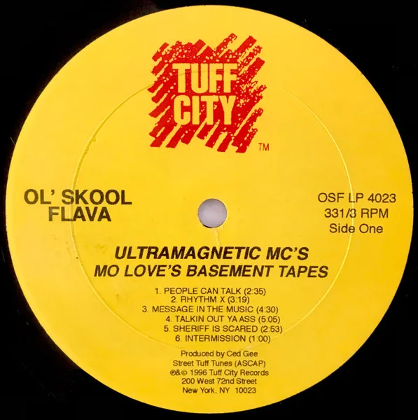 Album cover for Mo Love's Basement Tapes by Ultramagnetic MC's