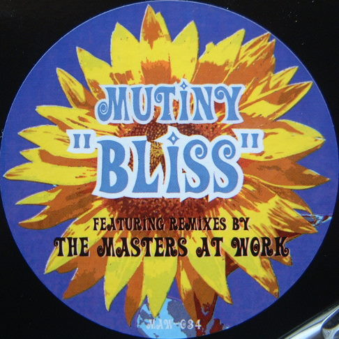 Mutiny - Bliss, Electronic, Deep House, 1999 - MAW Records, US, Vinyl 1x 12", 33 ⅓ RPM
