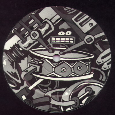 Drumattic Twins - Le Funky / Rock Steady, Electronic, Acid, Breakbeat, Breaks, 2004 - Finger Lickin' Records, UK, Vinyl 1x 12