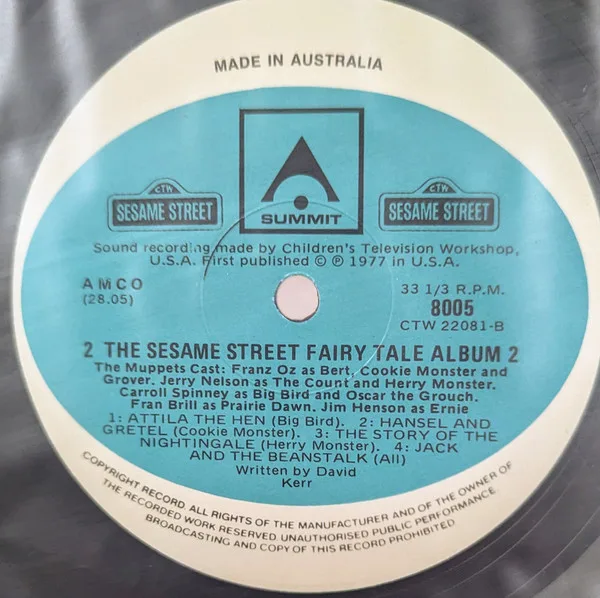 The Sesame Street Fairy Tale Album