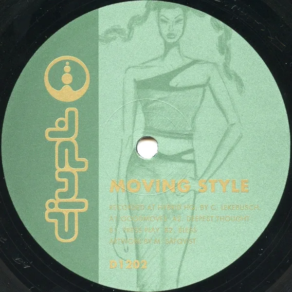 Album cover for Moving Style by Cari Lekebusch