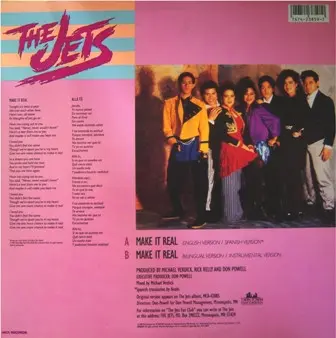Album cover for Make It Real by Jets, The