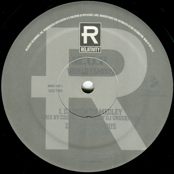 M.O.P. - World Famous, Hip Hop, 1997 - Relativity, US, Vinyl 1x 12"