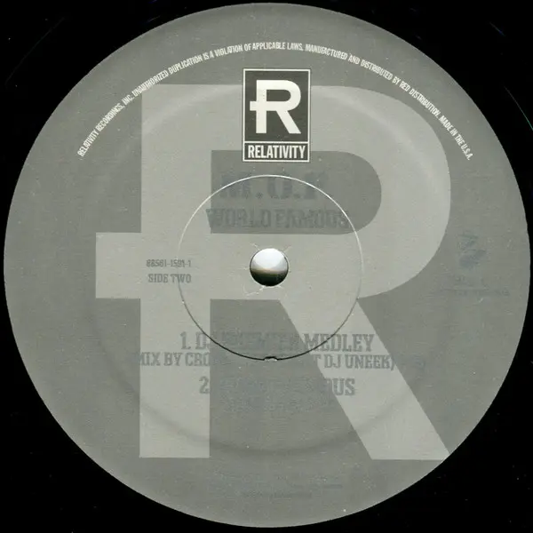 M.O.P. - World Famous, Hip Hop, 1997 - Relativity, US, Vinyl 1x 12"