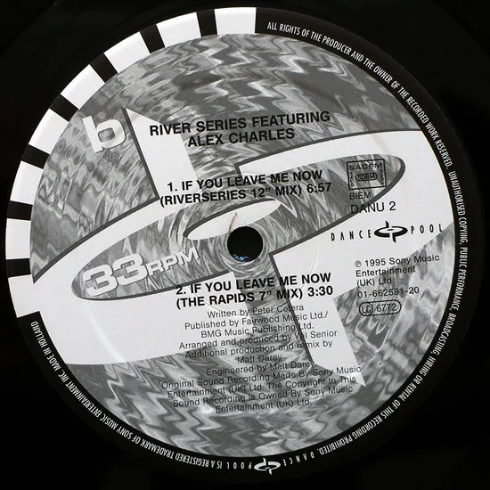 Album cover for If You Leave Me Now by River Series Featuring Alex Charles