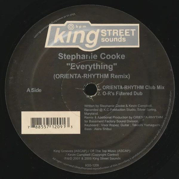 Album cover for Everything by Stephanie Cooke