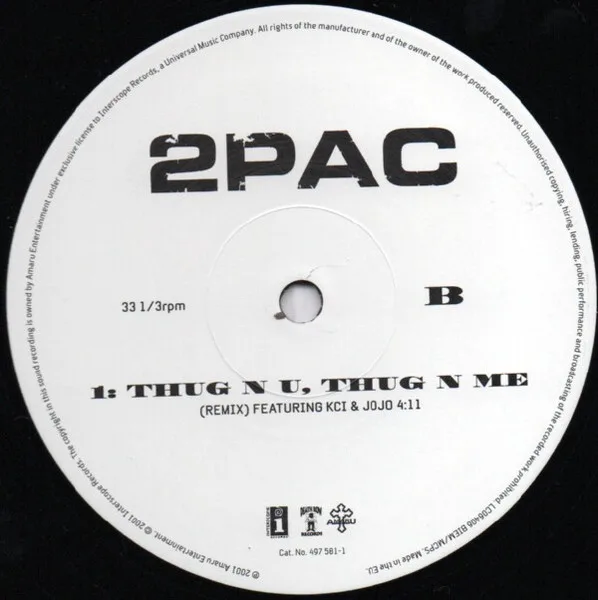 Album cover for Until The End Of Time by 2Pac